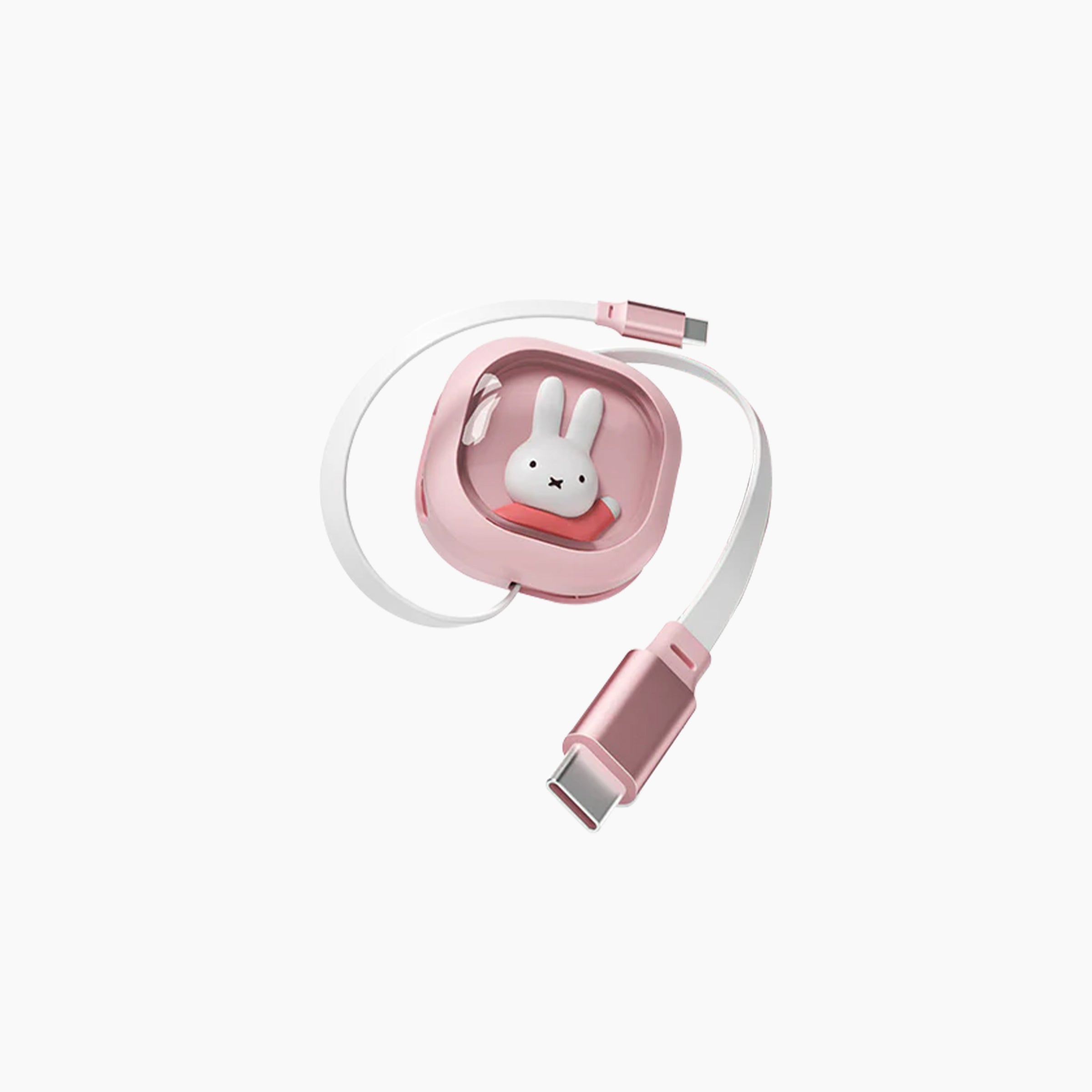 Miffy USB-C Pocket Retractable Cable
