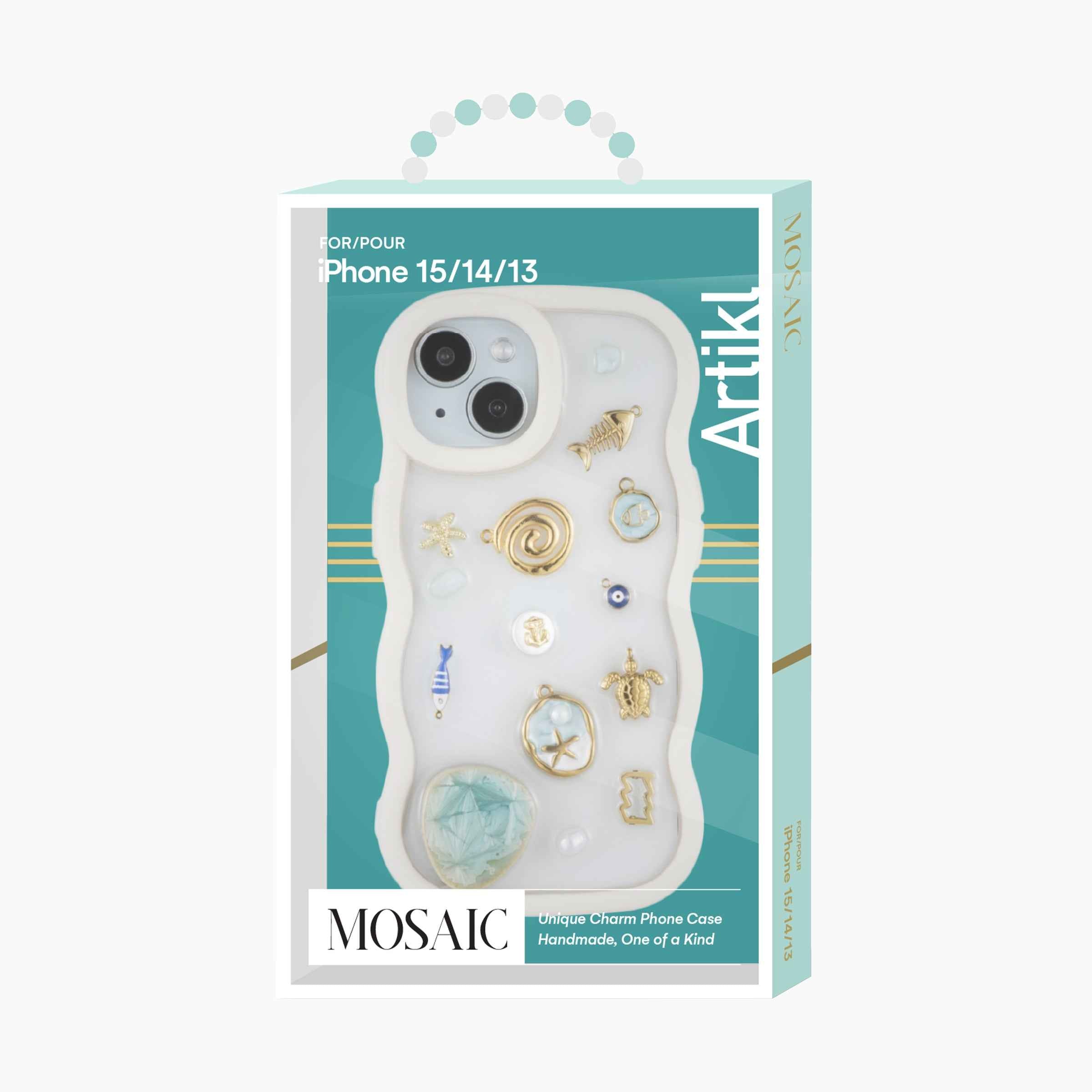 Charm Phone Case | Ocean Breeze | iPhone 15/14/13 | Artikl