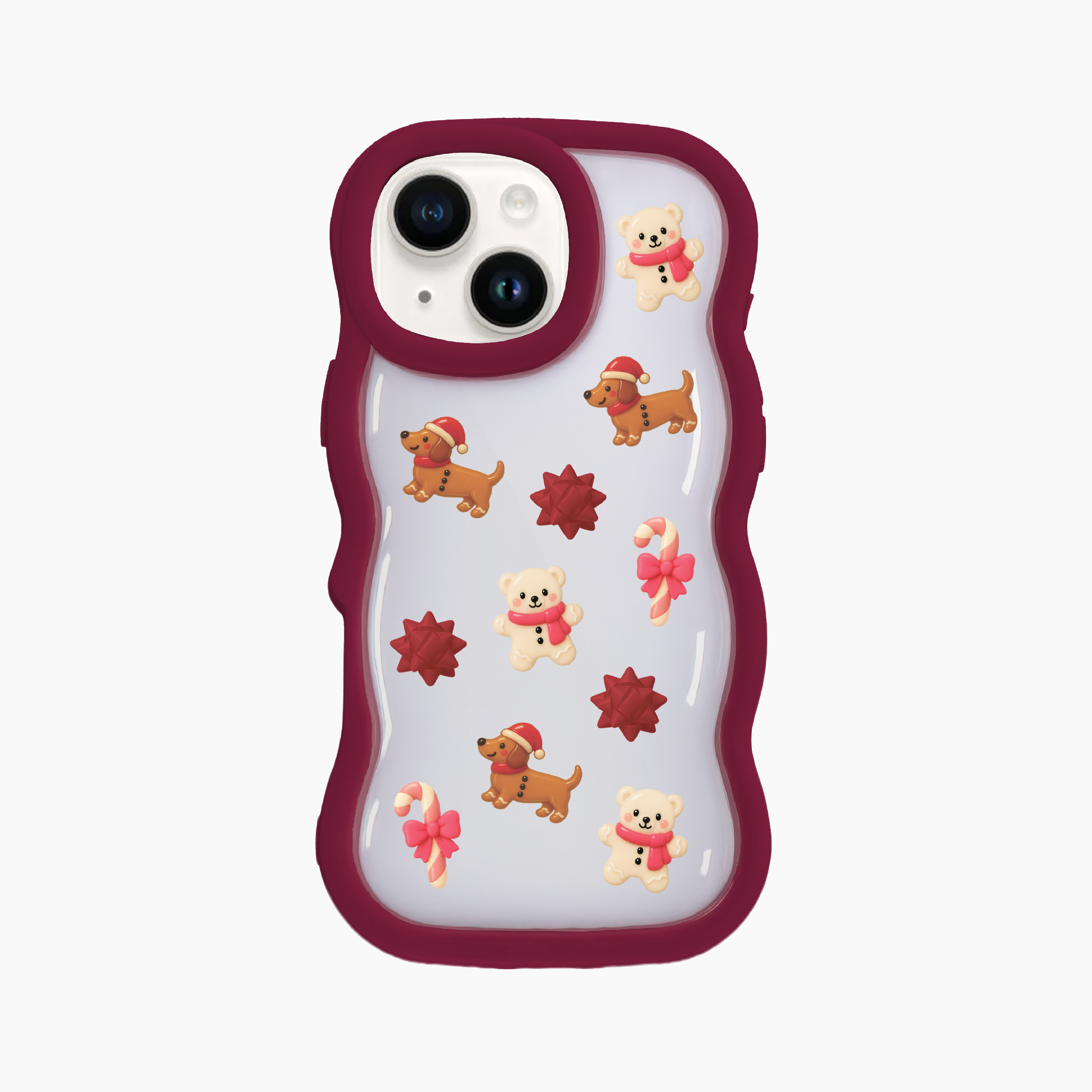 Mosaic Glass Ginger Wonderland for iPhone 15/14/13