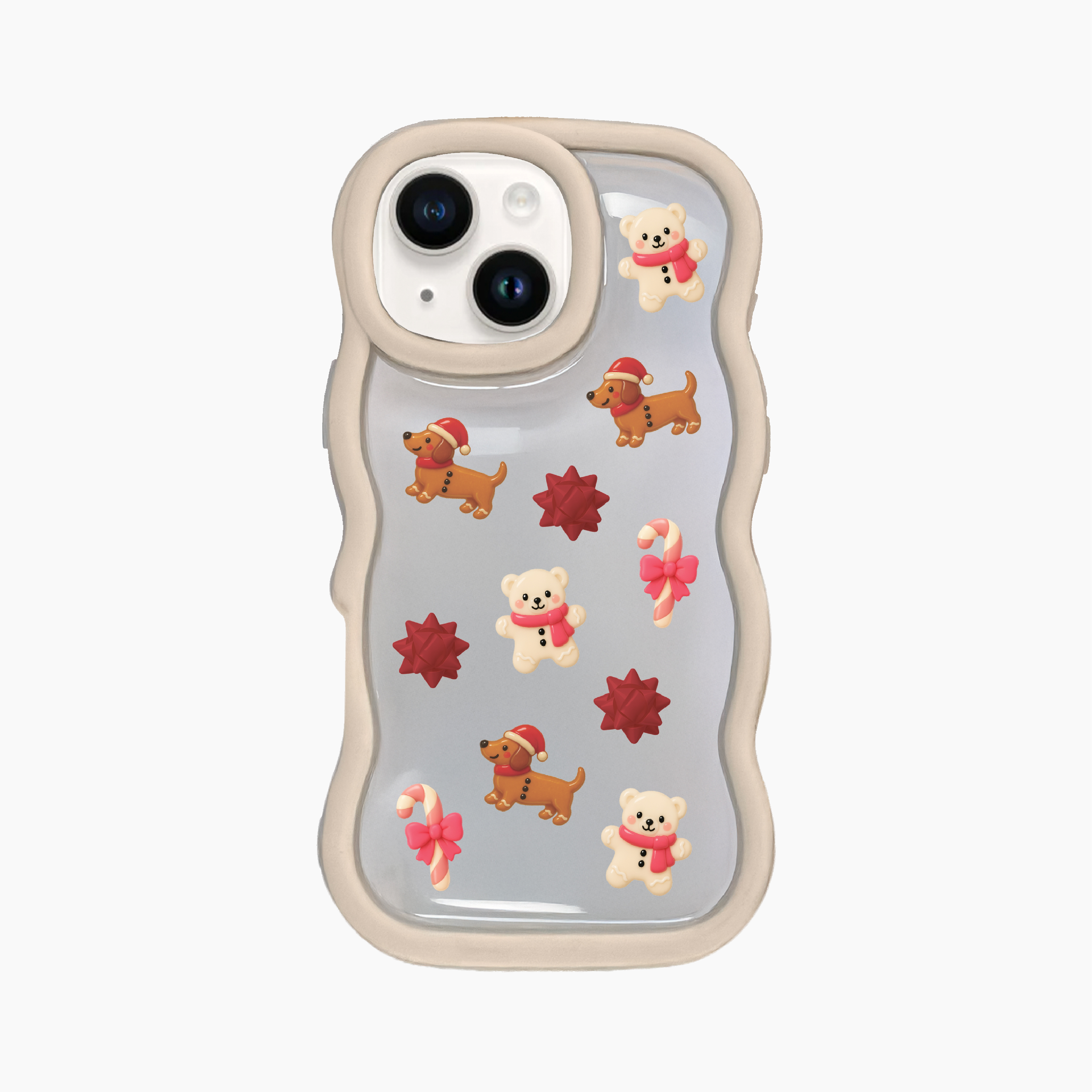 Mosaic Glass Ginger Wonderland for iPhone 15/14/13