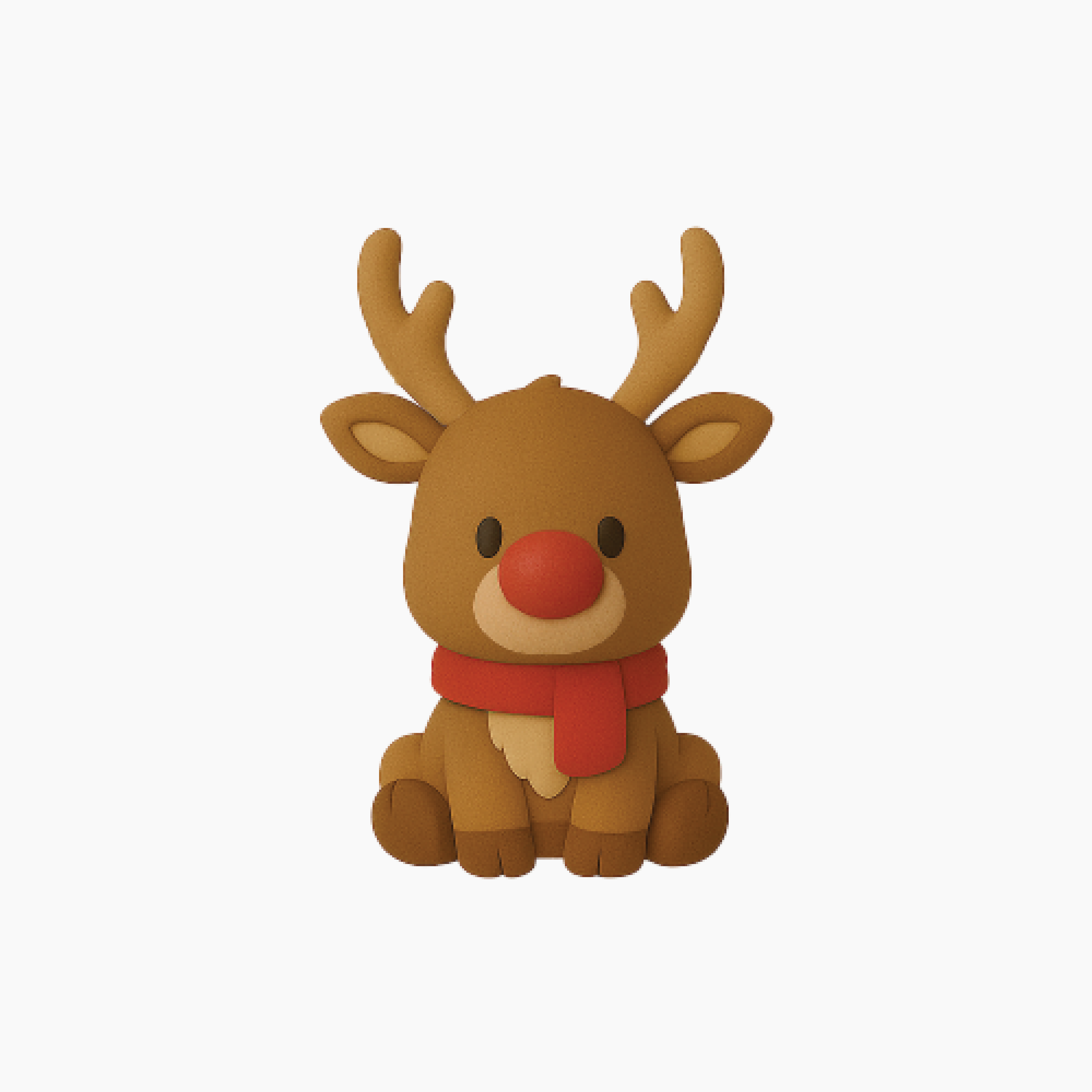 Peek-a-Pal with Silicone MagSafe Phone Case Bundle for iPhone 15/14/13 - Reindeer