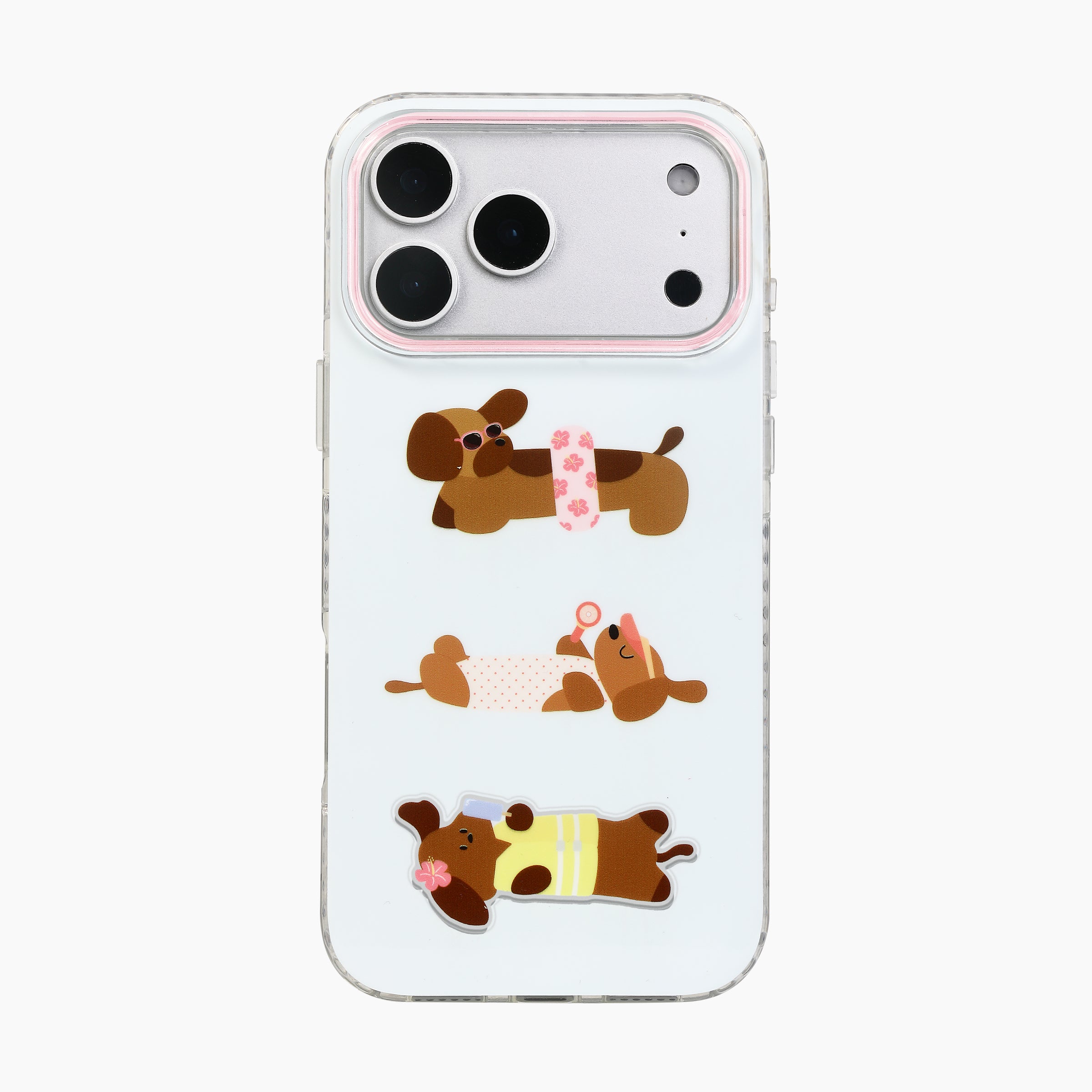Summer Dog Kickstand Phone Case for iPhone 17 Pro Max