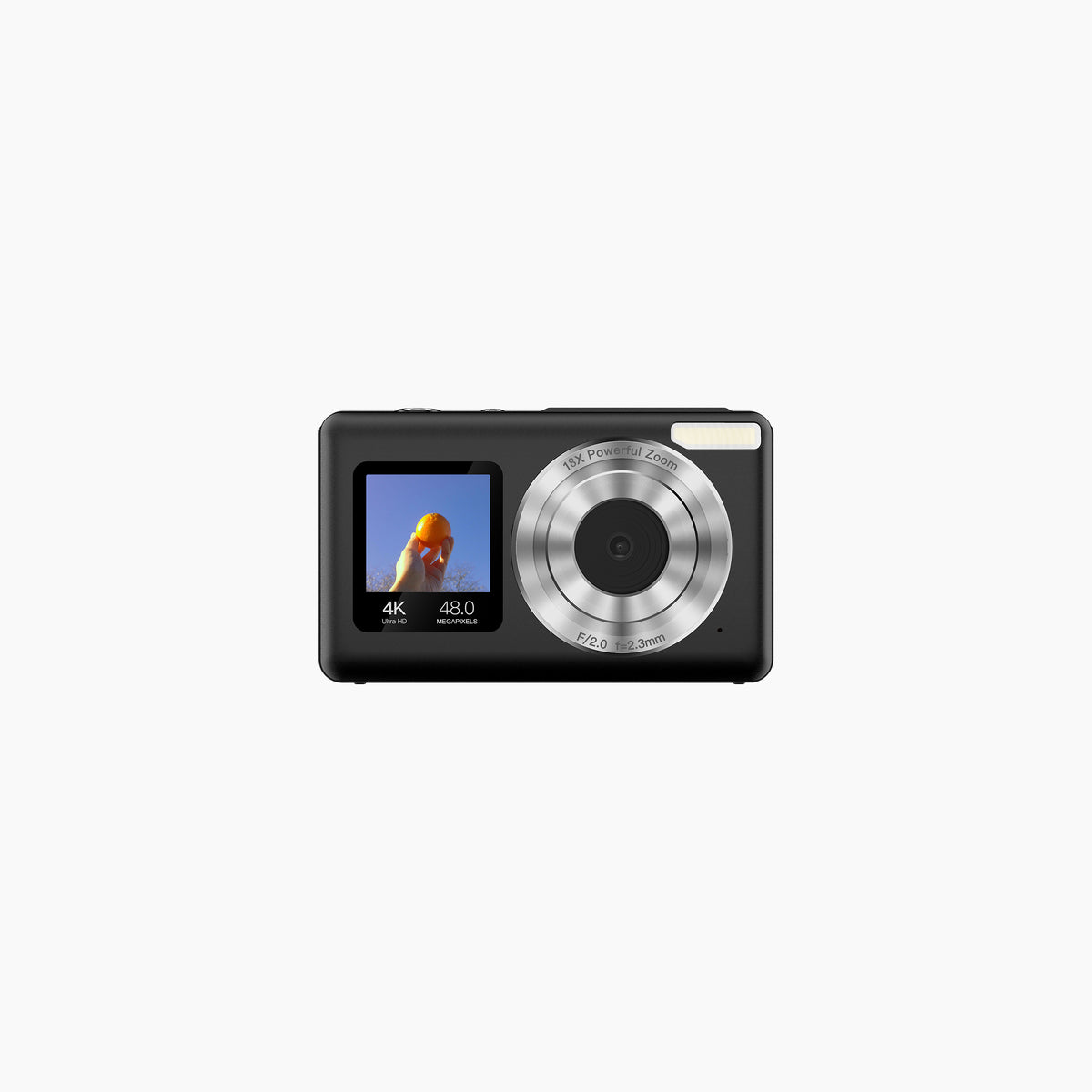 Compact Selfie Digital Camera with Selfie Screen