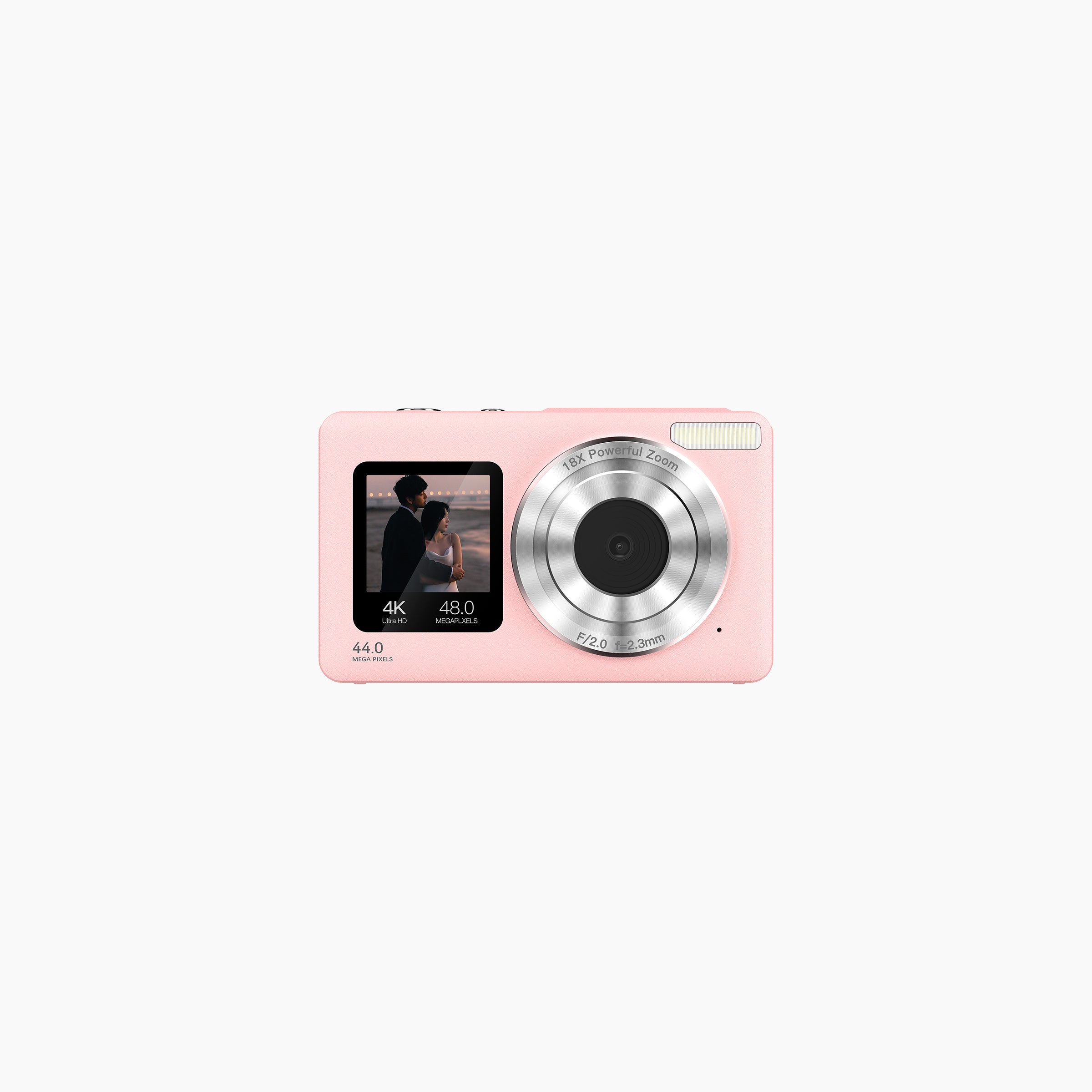 Rechargeable Digital Camera with Selfie Digital Screen