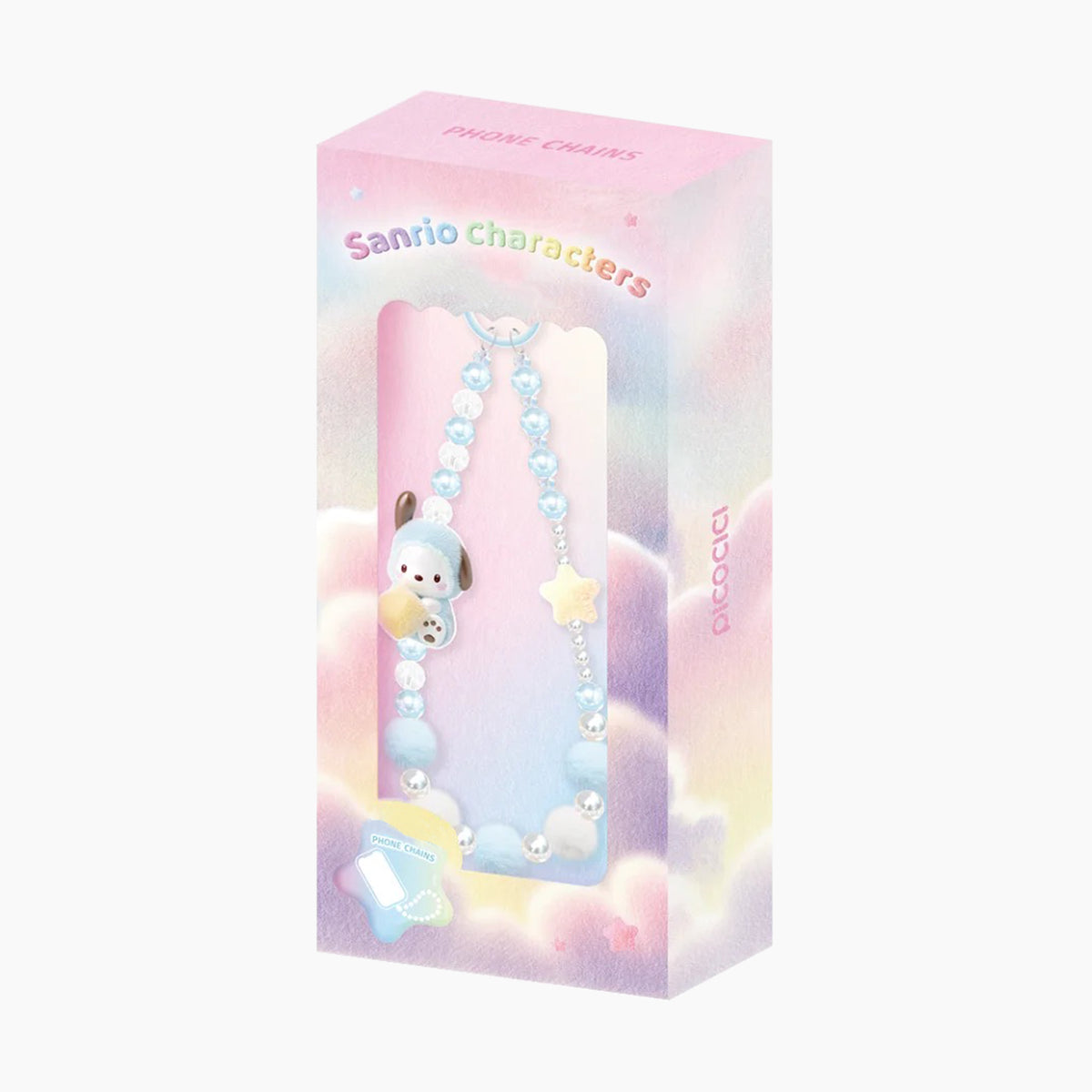 Sanrio Characters Fluffy Little Darling Series Phone Strap - Pochacco