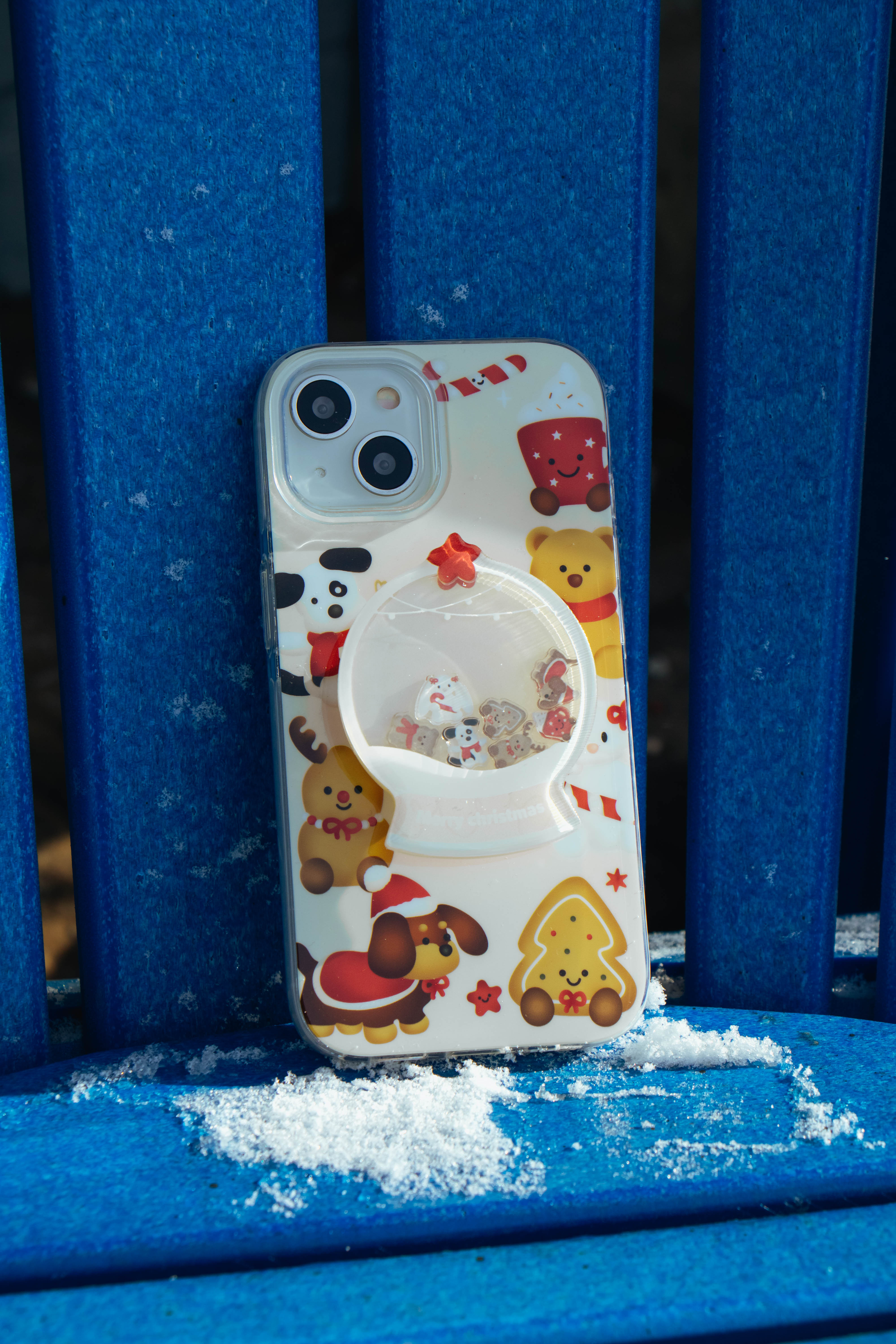 Shaker Phone Case for iPhone 16 Pro Max - Snowglobe