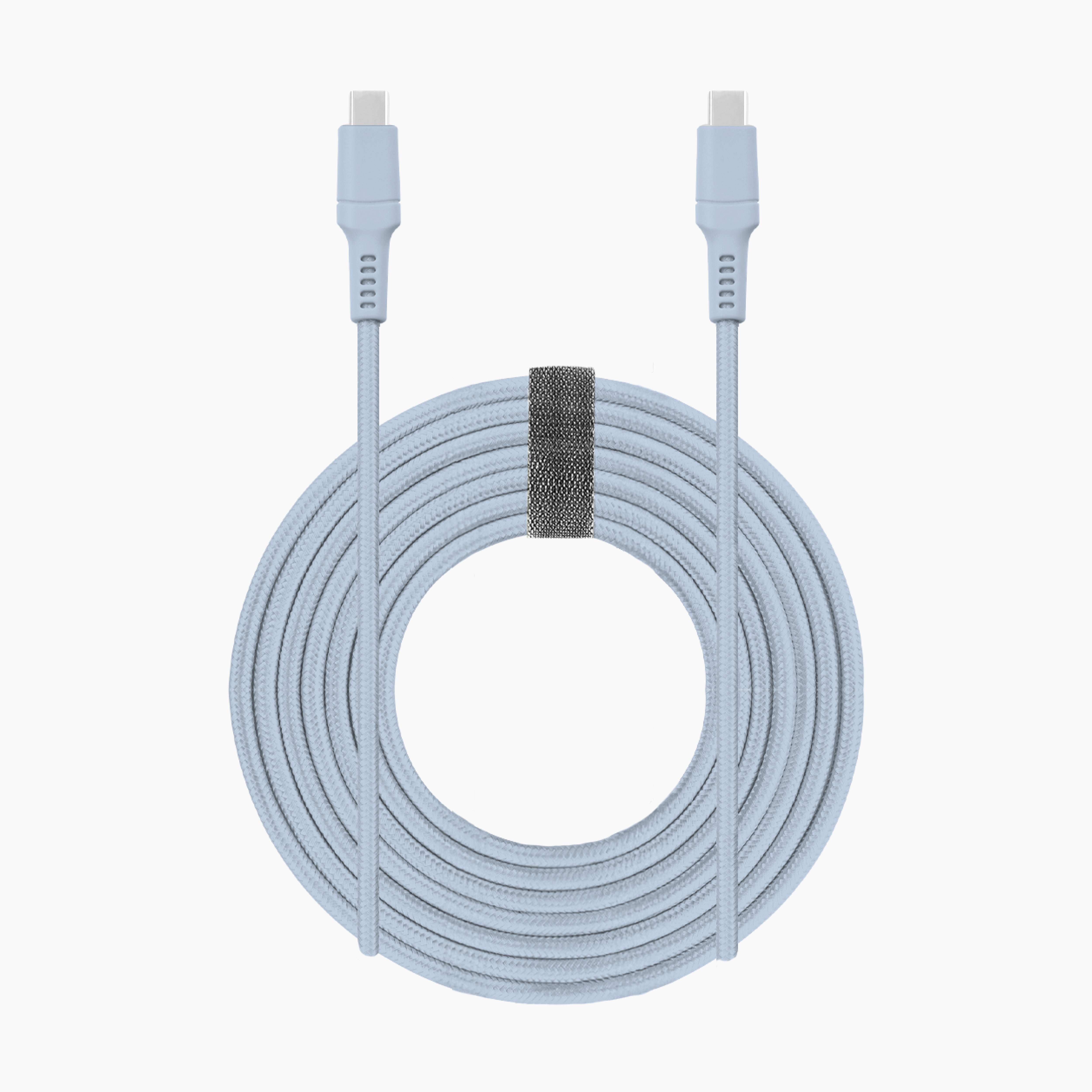 6ft Braided USB-C to USB-C Cable