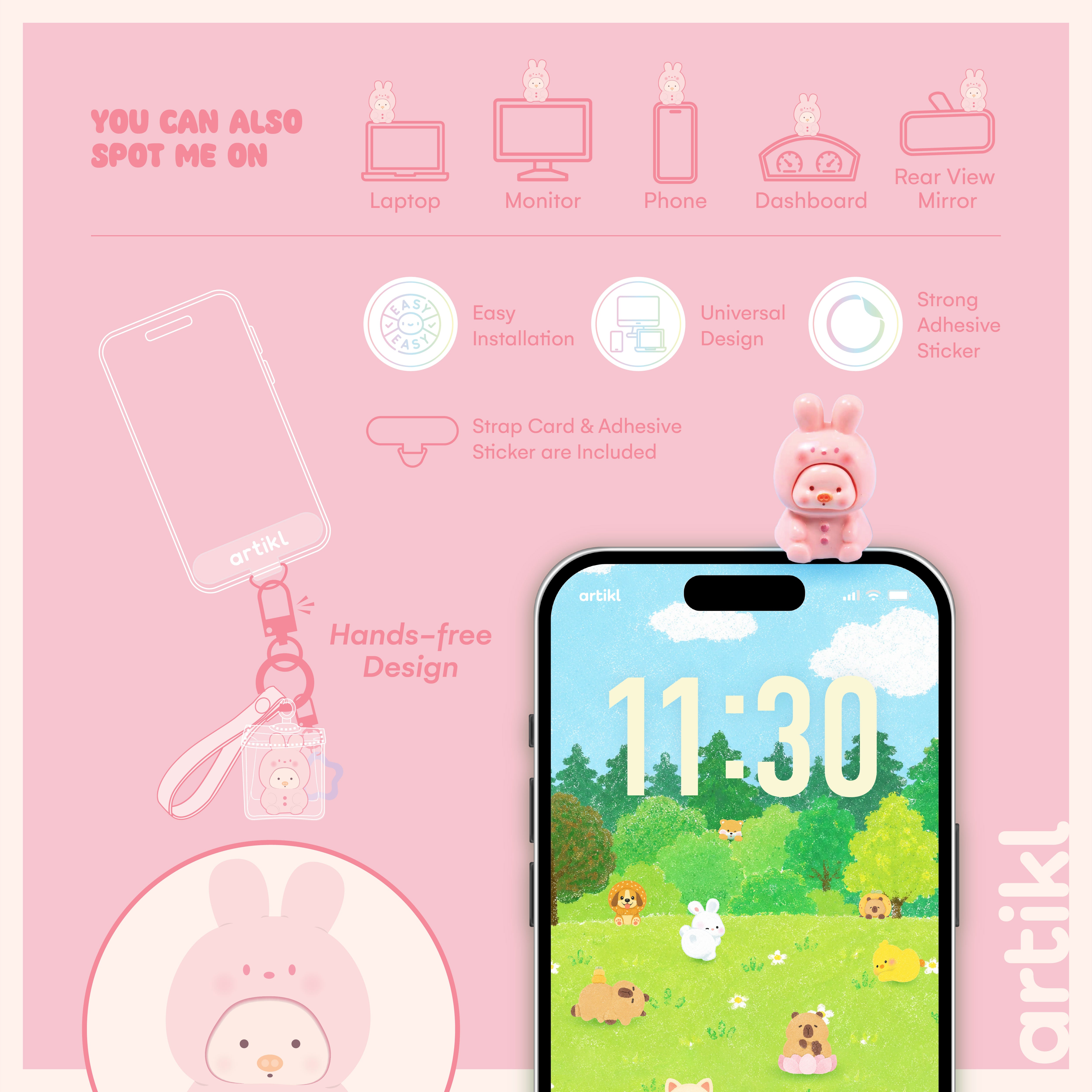 Peek-A-Pal & Charm Blind Box - Hoodie Pals