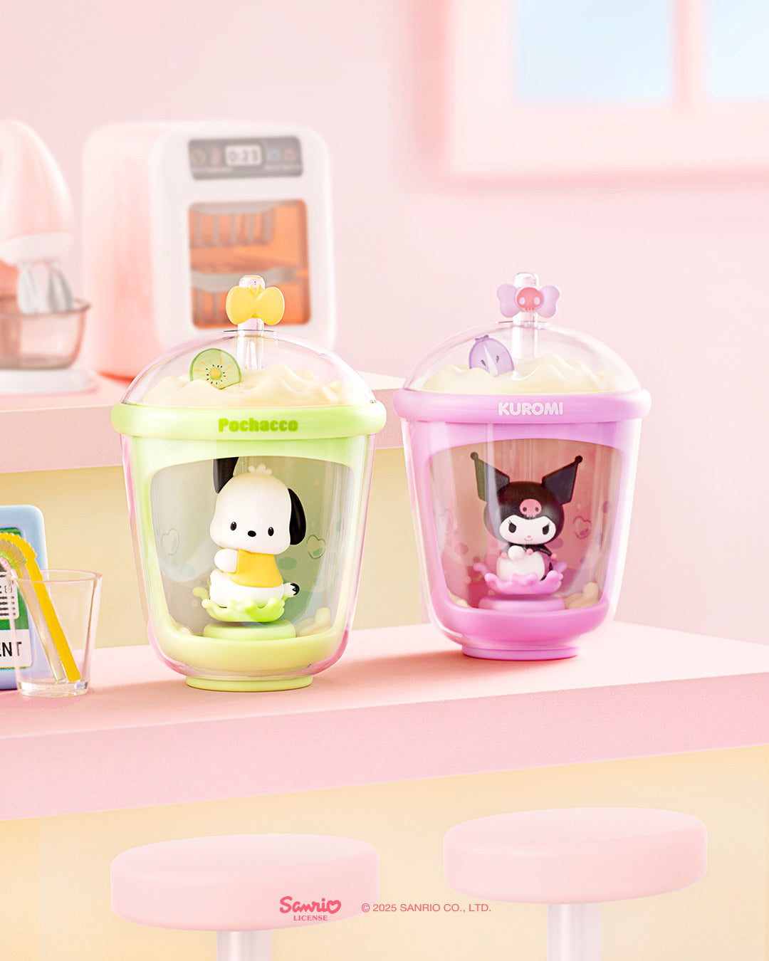 Sanrio Characters Milk Tea Cup Series Light-up Toy Blind Box