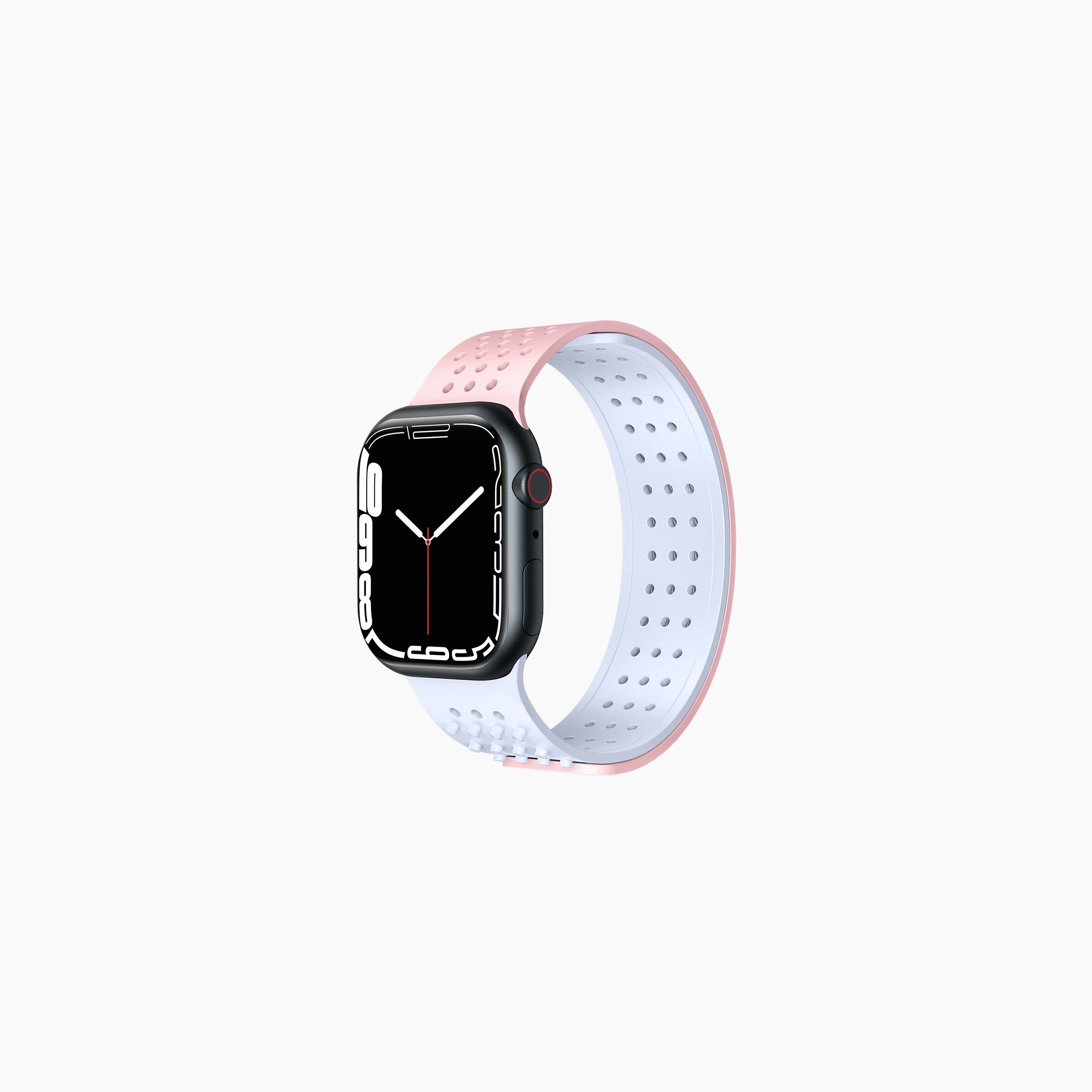 Silicone Push-in Watch Band for Apple Watch 38/40/41/42mm