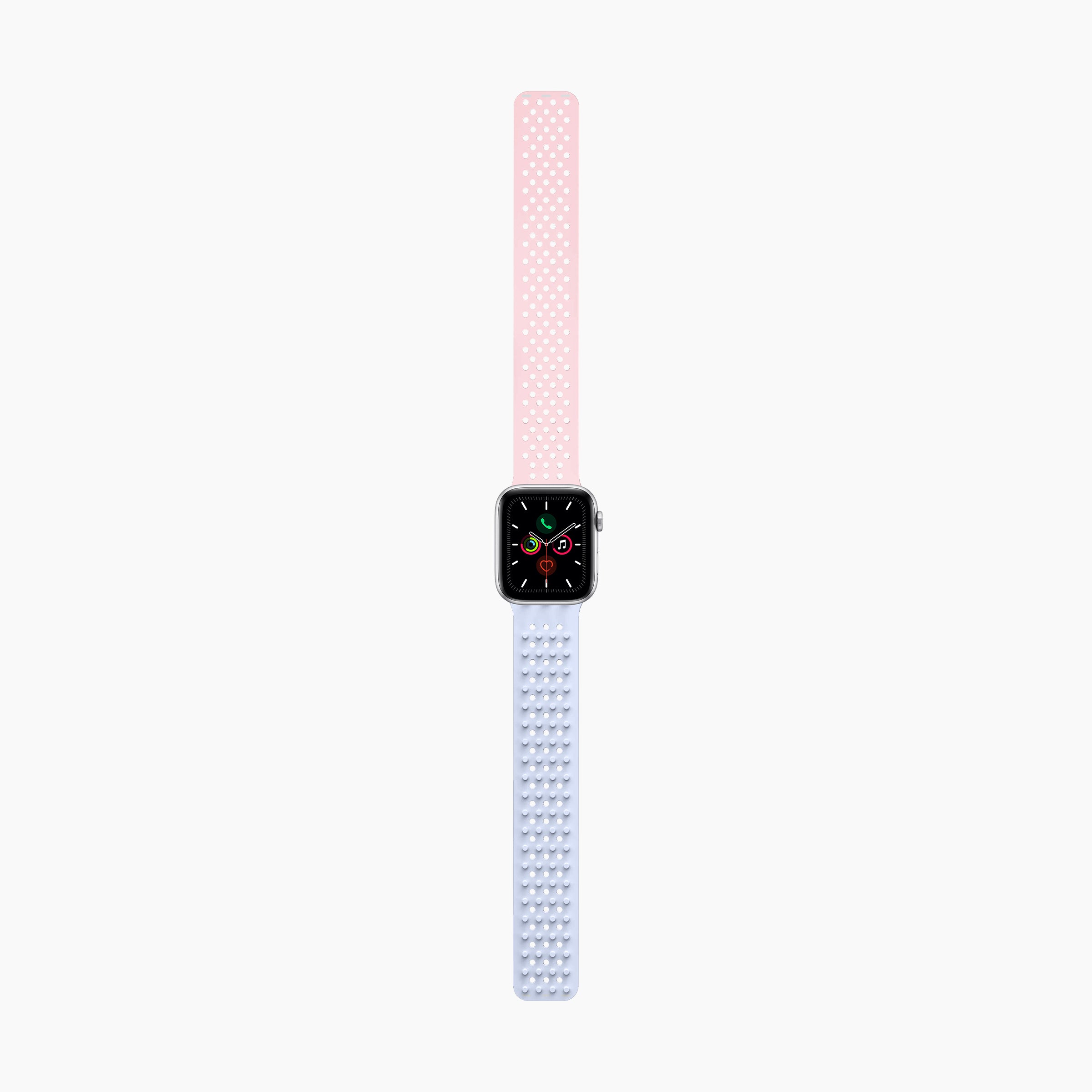 Silicone Push-in Watch Band for Apple Watch 38/40/41/42mm