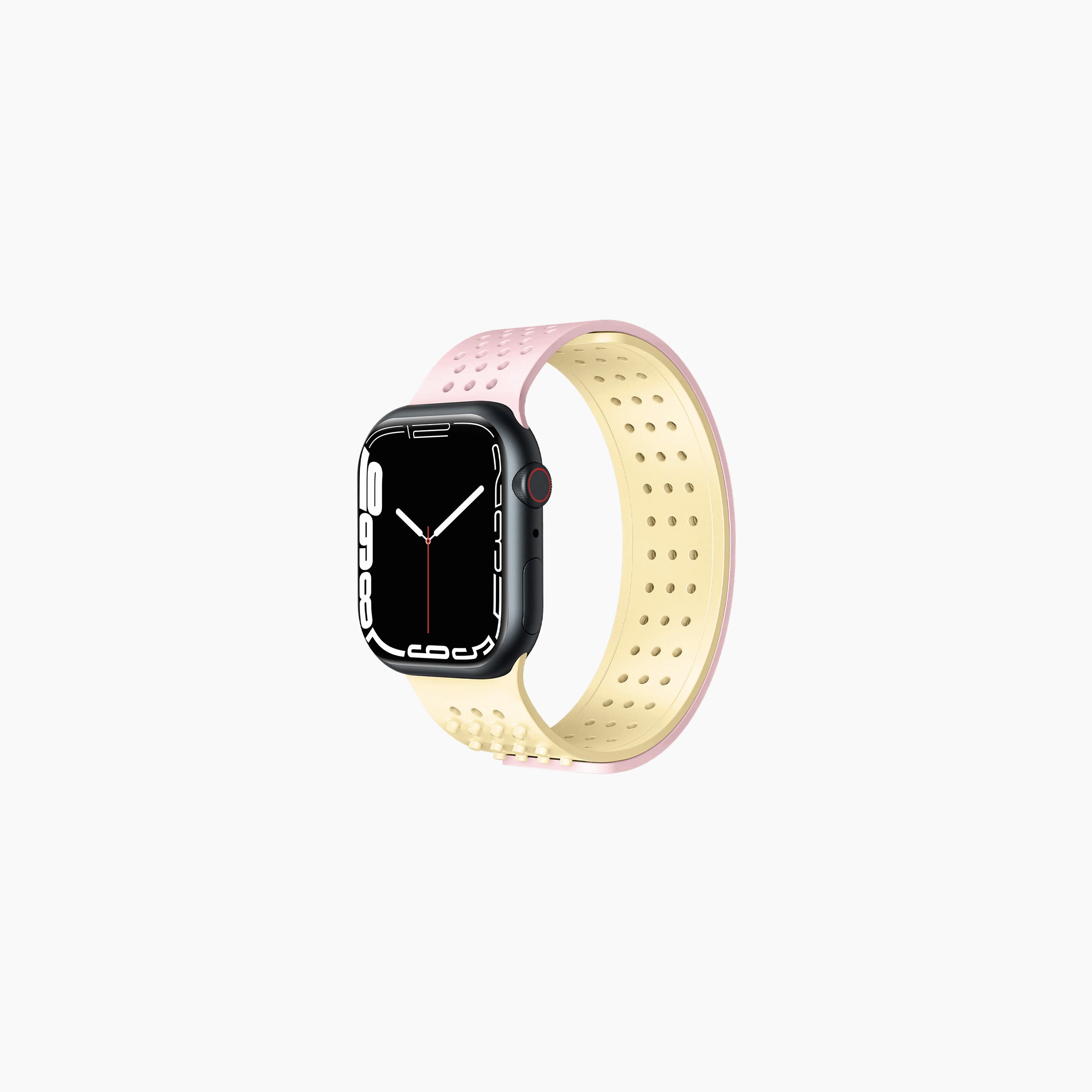 Silicone Push-in Watch Band for Apple Watch 38/40/41/42mm