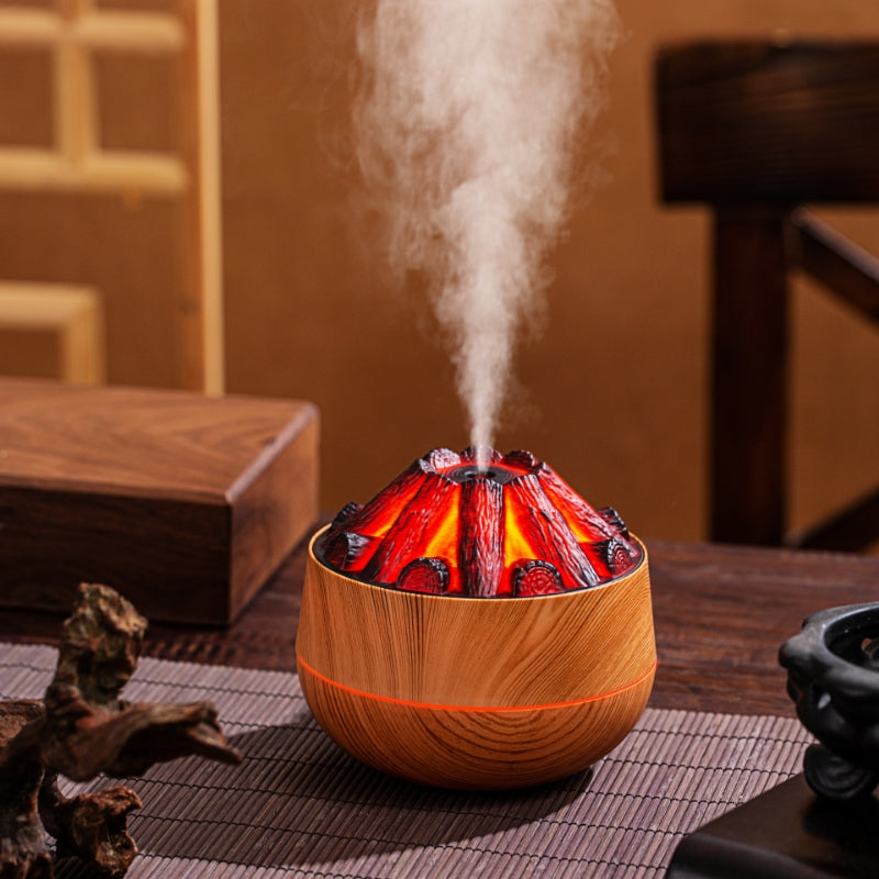 Habitu Fireplace Humidifier 300 ml - Light Wood