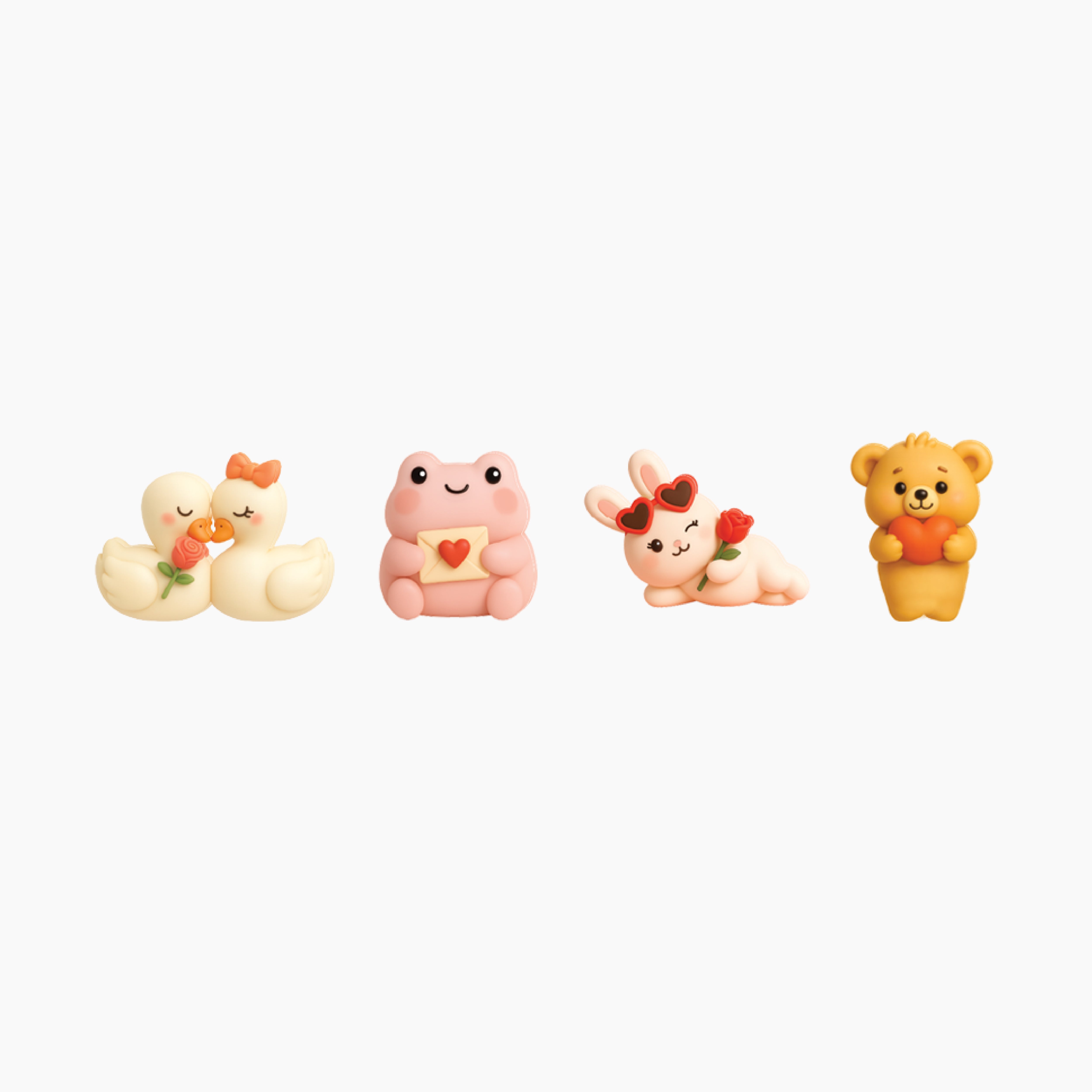 Peek-a-Pals - Valentine's Day Peek-a-pals