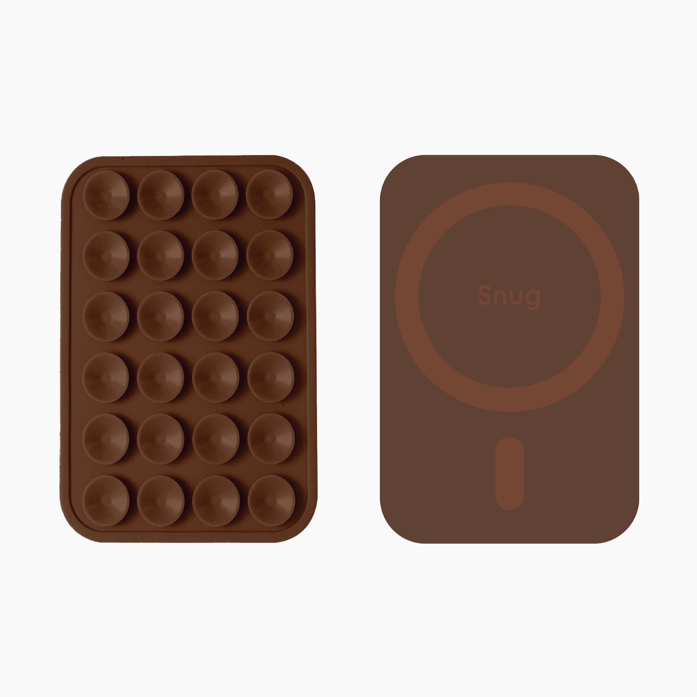 Snug OctoMag Magnetic Suction Mount - Espresso Martini